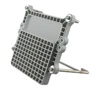 Secure Outboard Motor Mounting Bracket for Inflatable Boats with Screws and Nuts Metal and ABS Construction Compatible with Various Boat Types