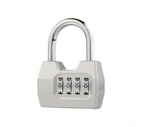Secure Padlock for Gym Lockers with 4 Digit Code Built to Withstand Bad Weather