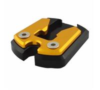 Secure Parking Support For Yamaha N-MAX155 2016 2017 2018 Motorcycle Kickstand Foot Side Stand Extension Pad Support Plate Parts(Gold)