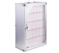Secure Phone Storage Cabinet with Lock Holds 12-60 Phones Numbered Box for Student Cell Phone Management Ideal for Schools and Offices