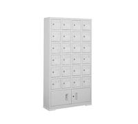 Secure Storage Cabinet with Lock and Key, Thickened Steel Construction for Durable Use in Various Settings