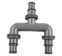 Secure T Connection Hose Connector for Pool Use Fits 32mm & 38mm Hoses (C)