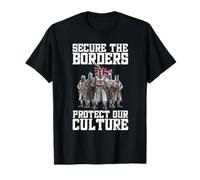 Secure The Borders Union Jack Reform UK T-Shirt