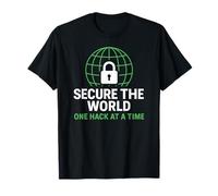Secure The World - One Hack at A Time T-Shirt