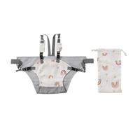 Secure Toddler Dining Seat Harness Belt with Soft Shoulder Pad Design Portable High Chairs for Home Travel Restaurant Ready Infant Strap