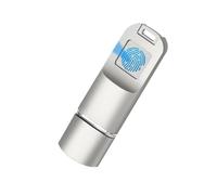 Secure USB C Drive with Fingerprint 16GB-256GB High-Speed Portable Memory Stick Biometric Security USB Drive