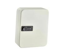 Secure Wall-Mounted Key Lock Box with Code Access - Durable Space-Saving Iron for Home Office Car Factory & Business - Perfect for Key Storage & Security Solutions