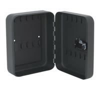 Secure Wall Mounted Mini Key Cabinet Safe - Holds 20 Keys With 3-Digit Combination Lock