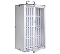 Secure Wall-Mounted Mobile Phone Locker - Holds 36 Devices Ideal for Schools Safe Storage Cabinet with Lock for Staff and Students Portable & Design