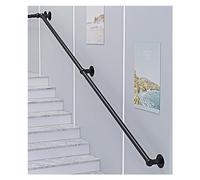 Secure WallMounted Metal Railing for Seniors & Kids19ft Long Safety Support Bar for Indoor Use, Black Color, Perfect for & Aids, Stable Auxiliary il