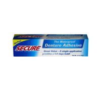 Secure Waterproof Denture Adhesive 40g x 6 Tube