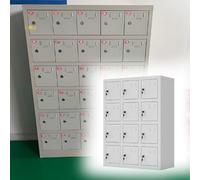 Secure with 15 Slots - Lockable Desk nizer for Office & Police Stat - Universal Cali - t for Workplaces & Events