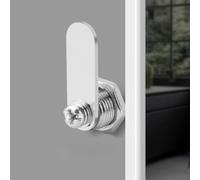 Secure Your Belongings with This Zinc Alloy Small Cam Lock, for Mailboxes and Cabinets 2 Keys Provided (16MM)