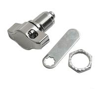Secure Your Cabinets and Mailboxes with Keyless Zinc Alloy Cam Lock, for Closets and Furniture Hardware (16mm)