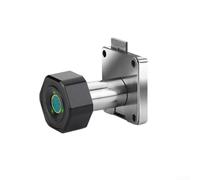 Secure Your Cabinets with a Smart Biometric Fingerprint Drawer Lock in Zinc Alloy (Black)