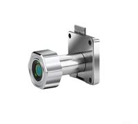 Secure Your Cabinets with a Smart Biometric Fingerprint Drawer Lock in Zinc Alloy (Silver)