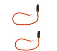 Secure Your Gear 2pcs Elastic Paddle Rack Rope with Safety Lanyard for Kayak