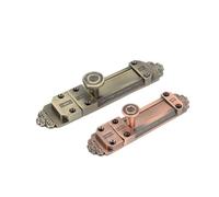 Secure Your Internal Doors with a Zinc Alloy Vintage Bolt Latch Lock, Easy Installation (4in Bronze)