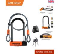 Secure Your Ride: Evolution Mini-7 U-Lock with Advanced Double Deadbolt Design