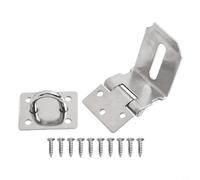 Secure Your Space with Heavy Duty Padlock Clasp in Premium Grade Stainless Steel Material (3inch)