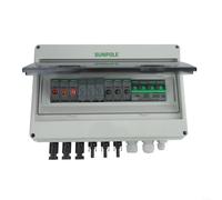 Secure Your System with the Reliable IP65 Rated Outdoor Use of the Advanced 3 In 1 Out Solar PV DC Combiner Box