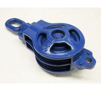 SecureFix Direct 16 Ton American Pattern Single Pulley Block (Lifting Swivel Eye Sheave Wheel)