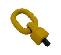 SecureFix Direct 16mm Swivel Eye Bolt With Link 1.12 Ton (M16 Lifting Rotating Grade 80 Hoisting Point)