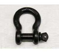 SecureFix Direct 4.75 Ton Black Bow Shackle With Screw Pin (4750Kg Towing Theatre 4X4 Lifting Tested Certified)
