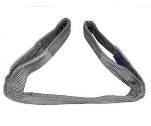 SecureFix Direct 4T 6M Duplex Polyester Web Sling, Grey, Compatible with Truck, Trailer, RV