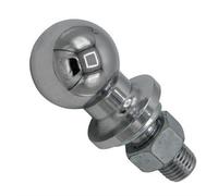 SecureFix Direct 50mm Tow Ball Short Hitch Pin (2T 22mm Thread 7/8" Atv Quad Trailer Vehicle)