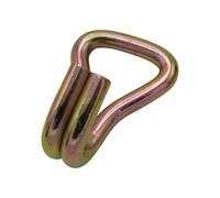 SecureFix Direct 75mm J Claw Hooks Zinc Plated (10 Ton Lashing Ratchet Webbing Load Secure Yellow Passivated)
