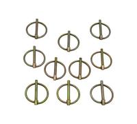 SecureFix Direct 8.5mm Tractor Lynch Pins X10 (Linchpin Lynchpin Trailer Fastener)