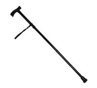 SecureFix Direct Adjustable Folding Walking Stick Cane (Collapsible Ergonomic Handle Hiking)