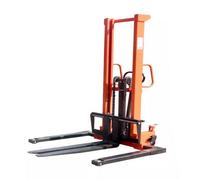SecureFix Direct Adjustable Manual Straddle Stacker 1T 1.6M (Wide Leg Hydraulic Lifting Pallet Truck)