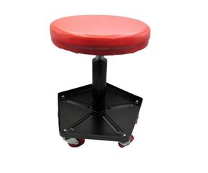 SecureFix Direct Adjustable Mechanic Stool (Garage Workshop Creeper Wheel Rolling Workbench Seat)
