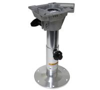 SecureFix Direct Aluminium Fixed Boat Seat Pedestal (Adjustable High Base Marine Fishing Speedboat Chair)