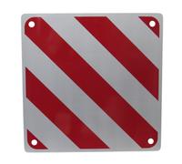 SecureFix Direct Aluminium Motorhome Rear Warning Sign (Caravan Safety Hazard Signal Reflector)