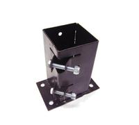 SecureFix Direct Bolt Down Fence Post Holder 3" 75mm X1 (Bolt Grip Fencing Support Shoe)