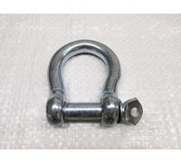 SecureFix Direct Bow Shackle Screw Pin Galvanised 8mm (Commercial Chain Connector Caravan Tether)