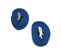 SecureFix Direct Cambuckle Tie Down Straps 25mm 450Kg 5M X2 (Lashing Cargo Straps Secure Hold Cam)