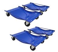 SecureFix Direct Car Tyre Skate Wheel Dolly X4 (1000Lb Heavy Duty Vehicle Positioning Trolley)