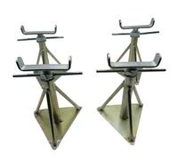 SecureFix Direct Caravan Axle Stand Medium Extra Wide X4 (12.8'' - 17.7'' Mobile Home Static Supports)
