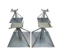 SecureFix Direct Caravan Chassis Axle Stands X4 (9.5'' - 14'' Mobile Home Static Support Main Unit Primary)