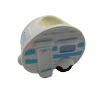 SecureFix Direct Caravan Egg Cup Novelty (Ceramic Holder Boiled Quirky Stand Gift)