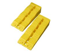 SecureFix Direct Caravan Levelling Ramps 3 Step 5 Ton Pair (Yellow Motorhome Level Blocks)