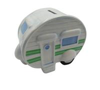 SecureFix Direct Caravan Money Box Collectable (Ceramic Novelty Piggy Bank Unusual Unique Gift Vintage)