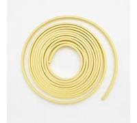 SecureFix Direct Caravan Window Capping Trim In Cream Yellow, 44mm Wide 10M Long (Sill Edging Strip)