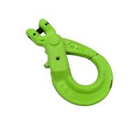 SecureFix Direct Clevis Self Locking Lifting Hook With Grip Latch 6mm Grade 100 (Chain Sling Lift)