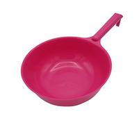 SecureFix Direct Corn Feed Scoop (Horse Equestrian Long Handle Plastic Animal), Pink