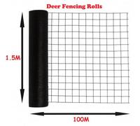SecureFix Direct Deer Fencing Net Mesh Deterrent 1.5M High X 100M Long (Boundary Fence Netting Game Pheasant Poultry)